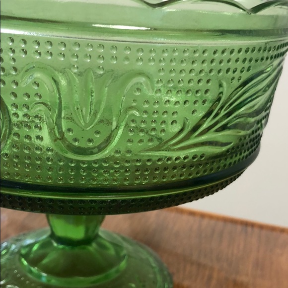 Vintage Glass Candy Dish - Picture 3 of 4